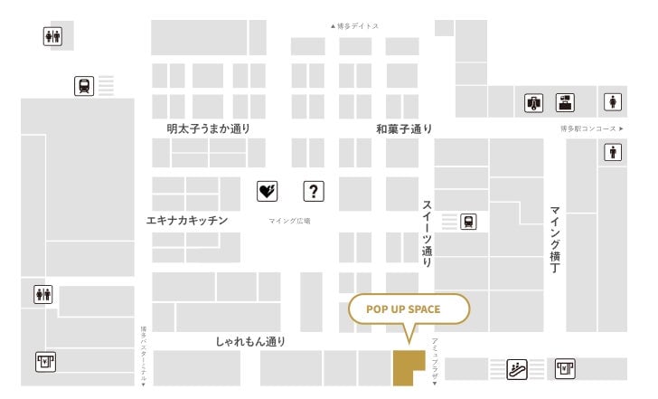 POP UP SPACE Location