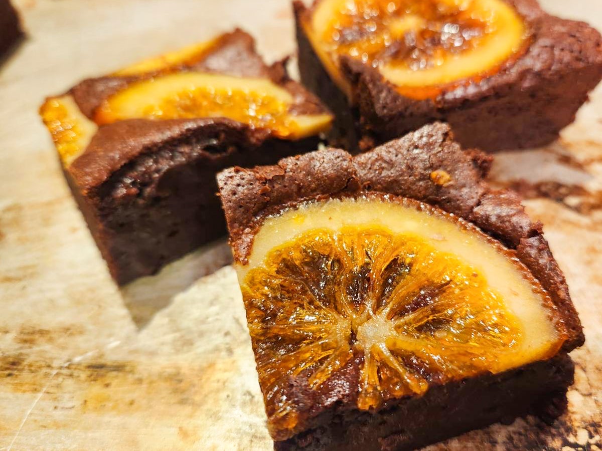 From autumn, I want to eat chocolate! Responding to that, galbe introduces their signature brownie. ¥450 (tax included)
