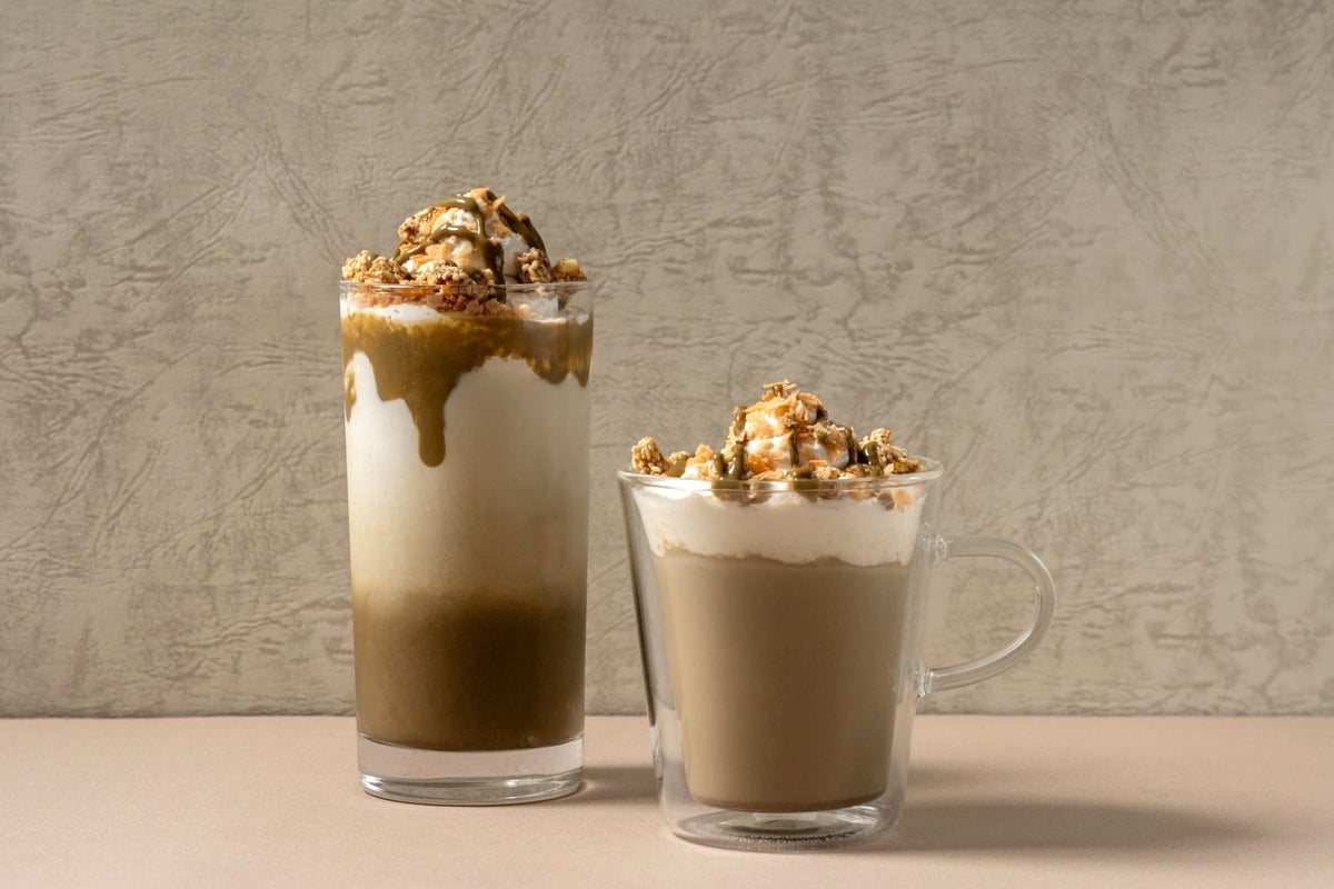 Autumn Hojicha Parfait & Sesame Latte at goma to, Tokyo — From Oct 1