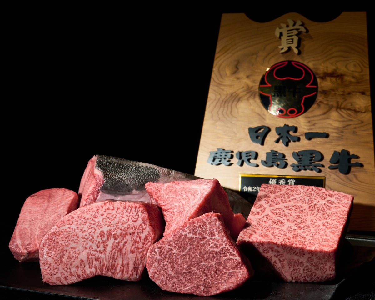 Official dealer of Kagoshima Kuroge Wagyu brand beef