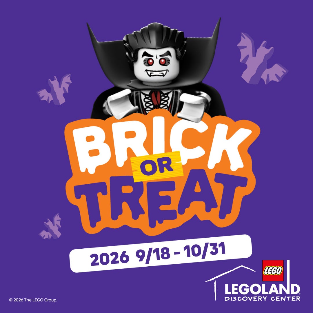 Halloween “Brick or Treat” at LEGO Discovery Center Tokyo and Osaka