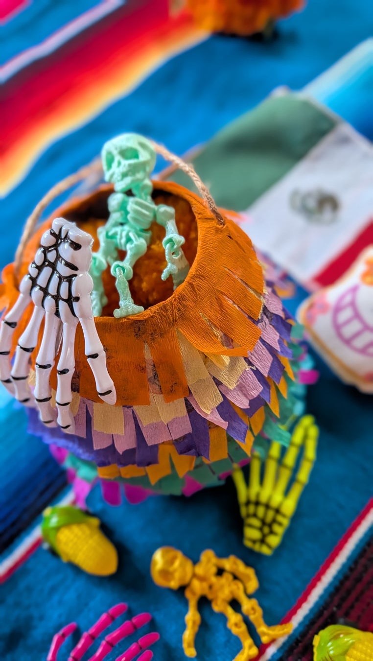 Pinata making on 9/12