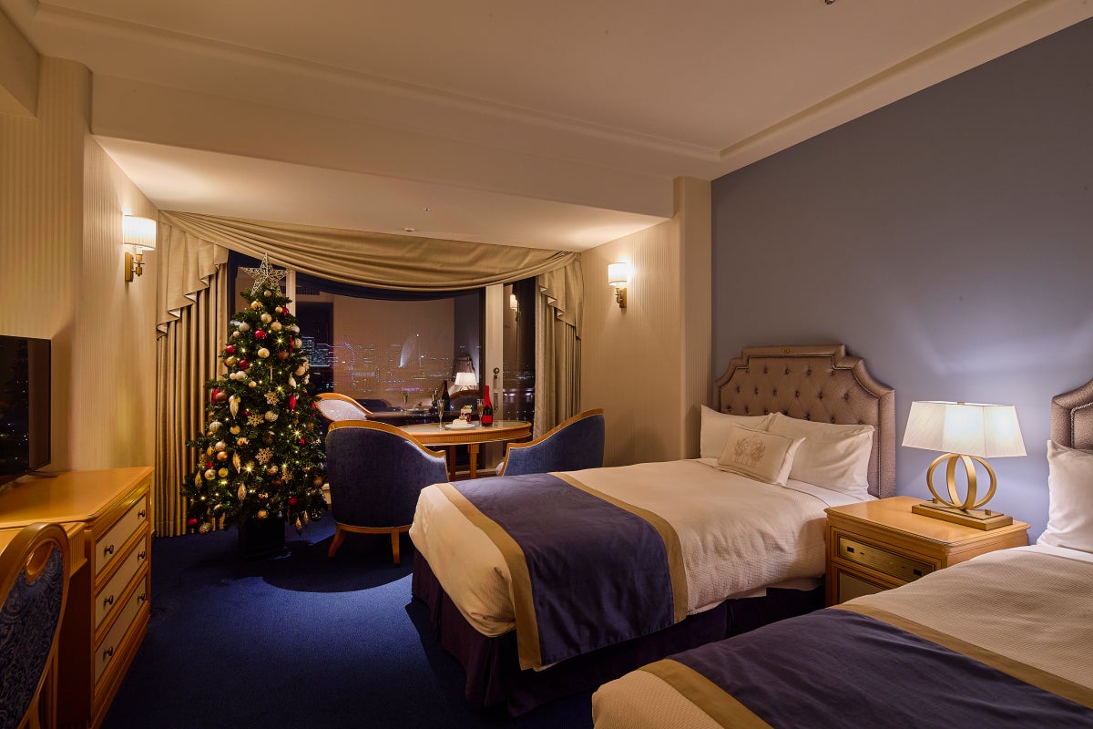 Hotel New Grand Christmas Limited Stay Plan 'Christmas Stay 2026 ～To Be Elegant～' Tower Building Grand Club Floor Twin (Christmas Room)
