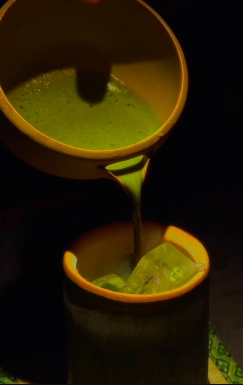 IPPUKU Bamboo Matcha Latte Hits 150M Views in Tokyo’s Tsukiji