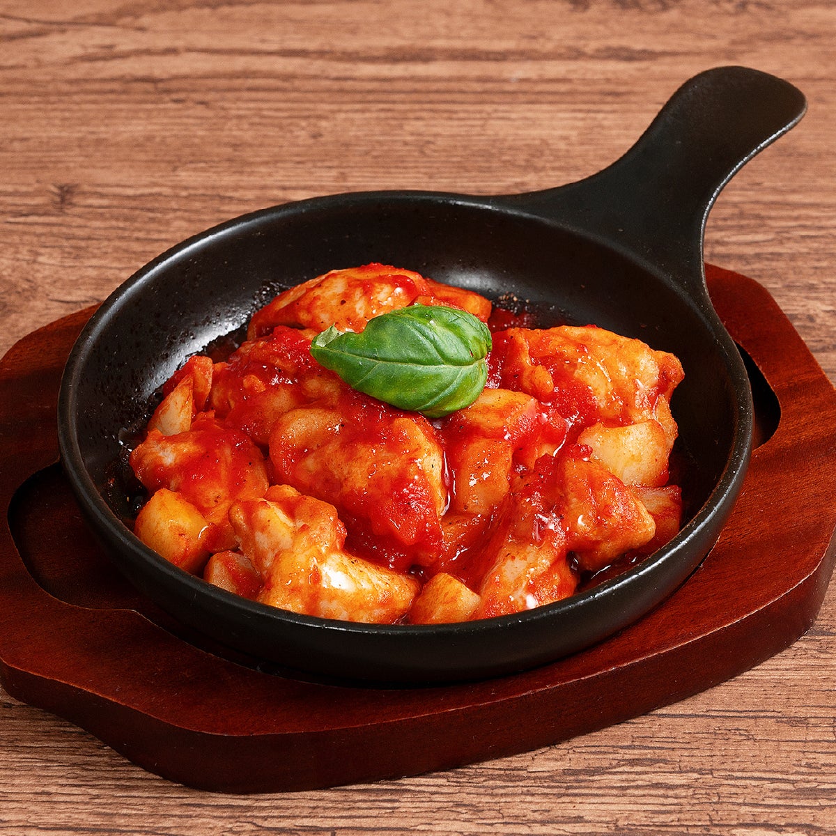 Grilled Chicken Baked with Tomato