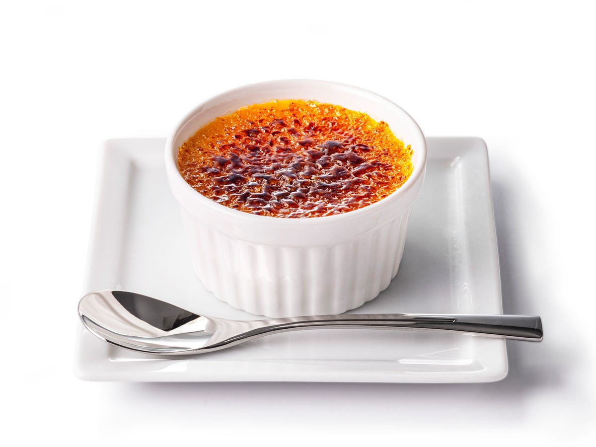 Hojicha Creme Brulee Eat-in / GODIVA Cafe (Iidabashi)