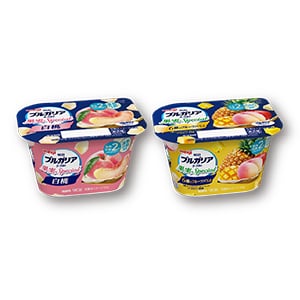 Meiji White Peach / Six Fruit Varieties 180g (not available in Okinawa)