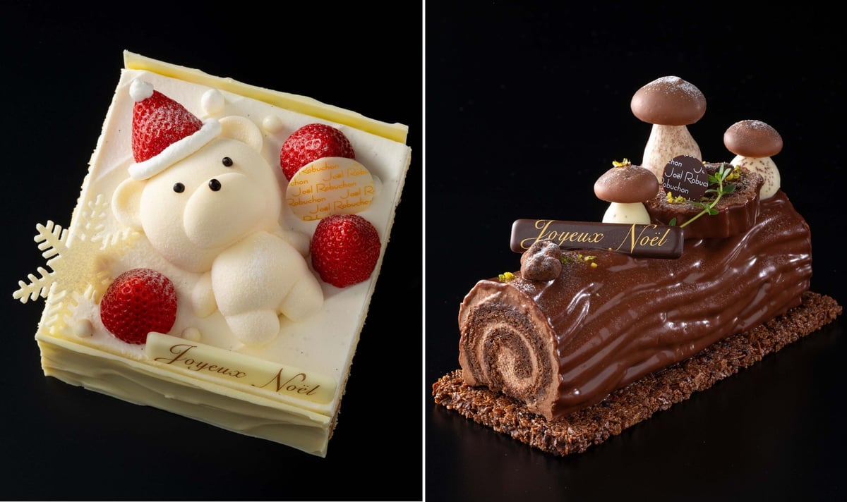 Joel Robuchon's Christmas Cakes: New Releases in Tokyo from ¥5,200 December 19