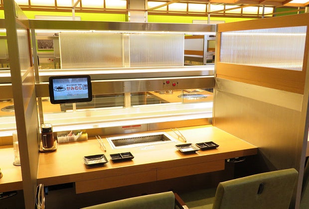 Two-person box seats