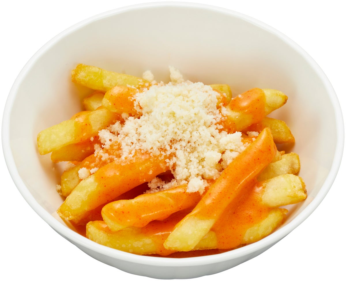 Inside Fried / Caution Spicy.
