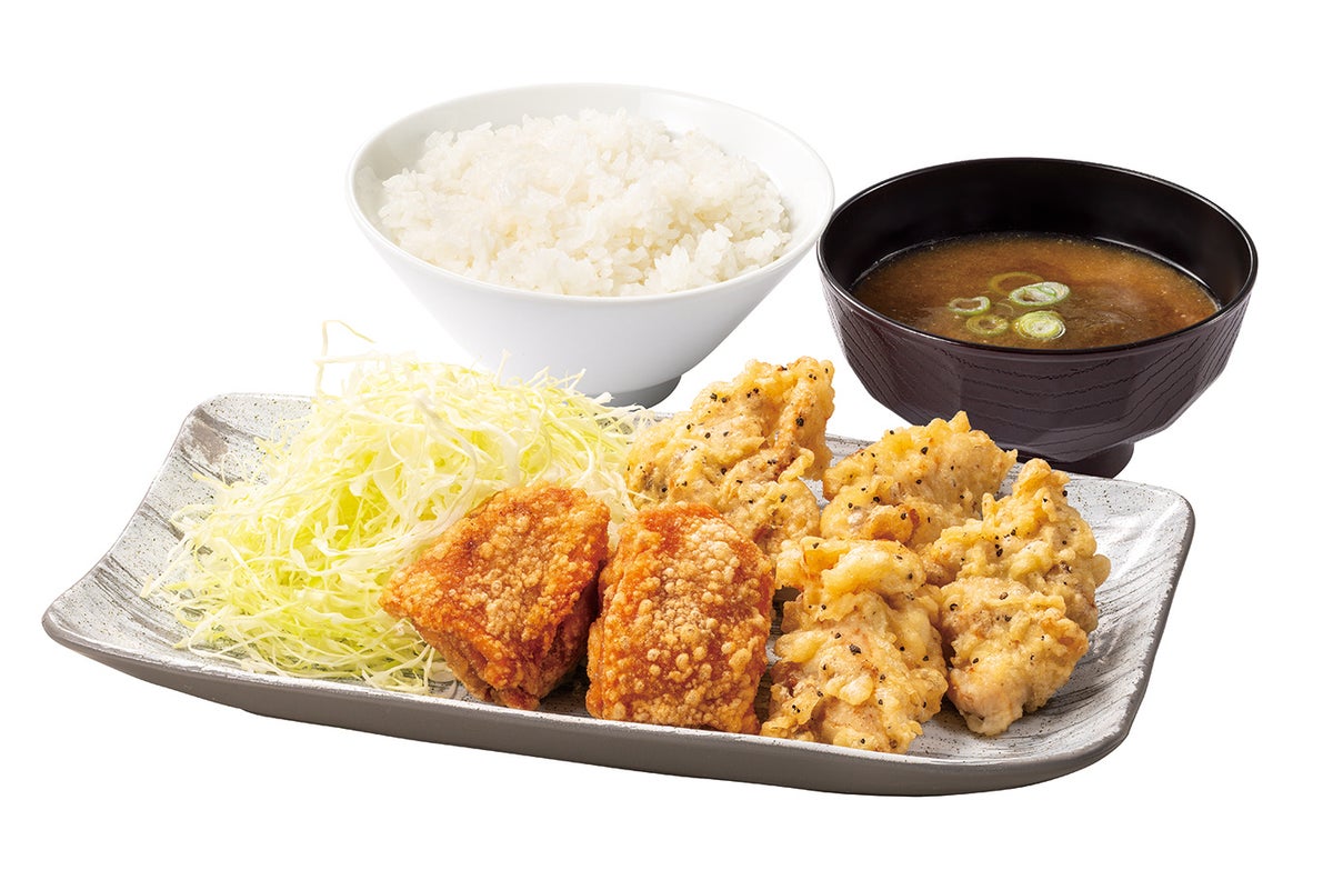 Karayama Launches Black Pepper Chicken Tempura Lemon Steak Set in Japan From September 25