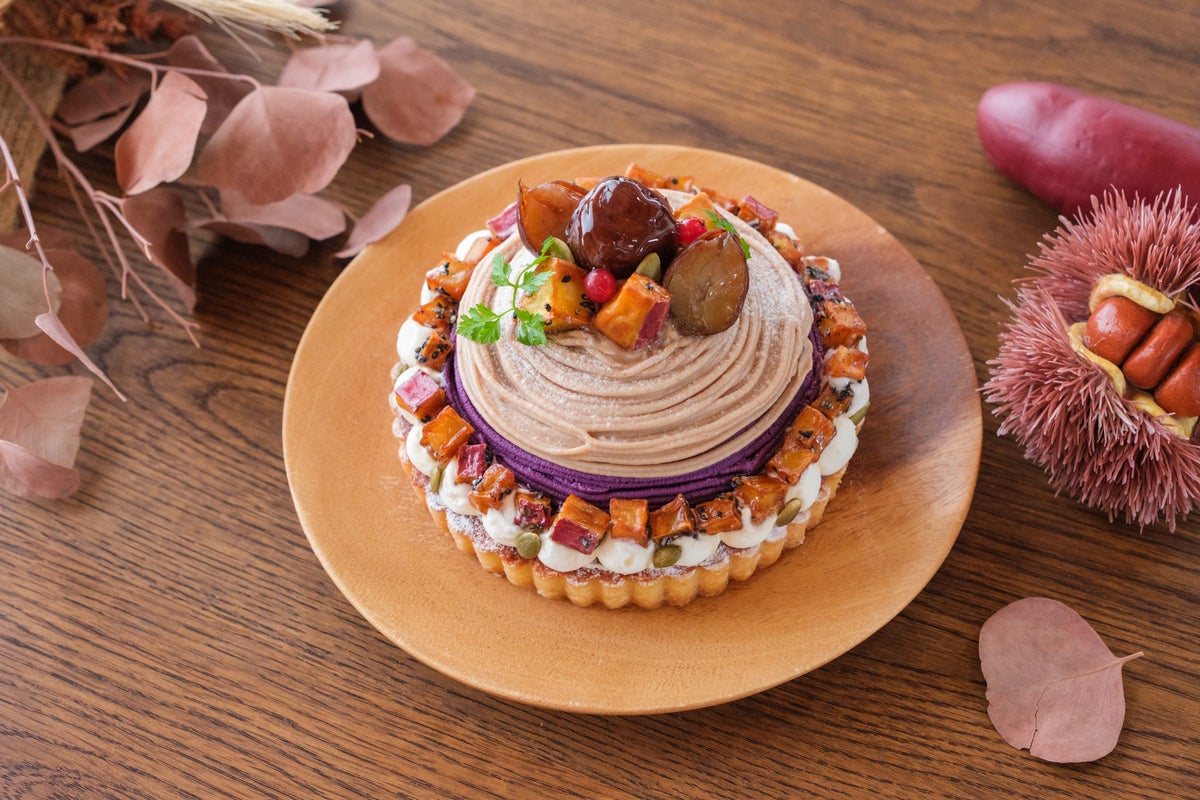 Autumn Mont Blanc Tart (Size 5) — ¥3,900 (tax included)