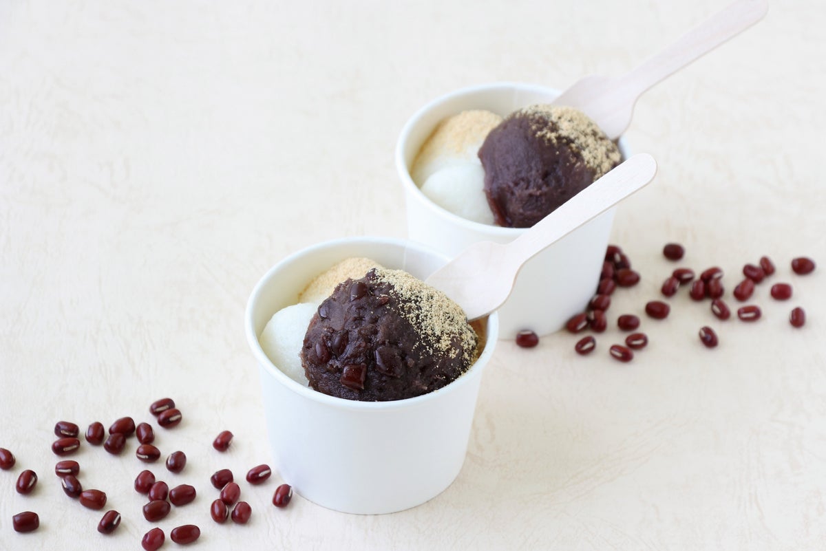 Luxuriously using large Dainagon azuki beans to savor the azuki flavor.