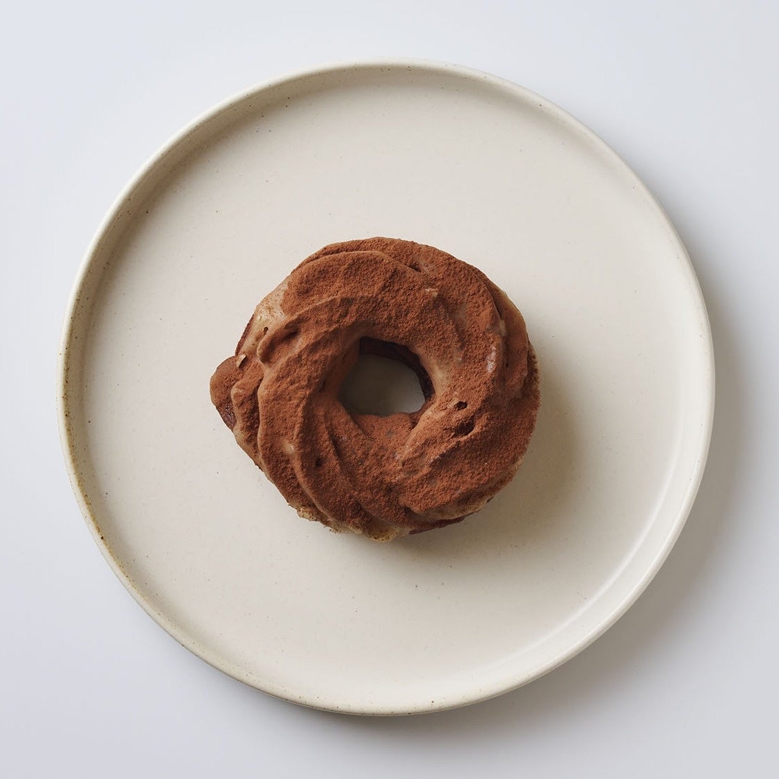 Croller | Cocoa Sugar — ¥460 (tax included) Plain glaze combined with cocoa to enhance the natural aroma of cacao.