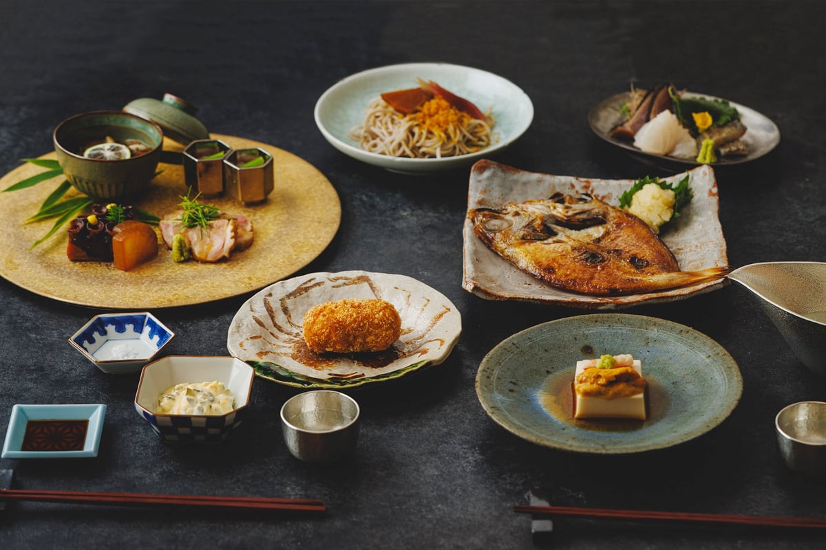 Yamaro Yamakura at Keyakizaka offers a la carte menu (some items)