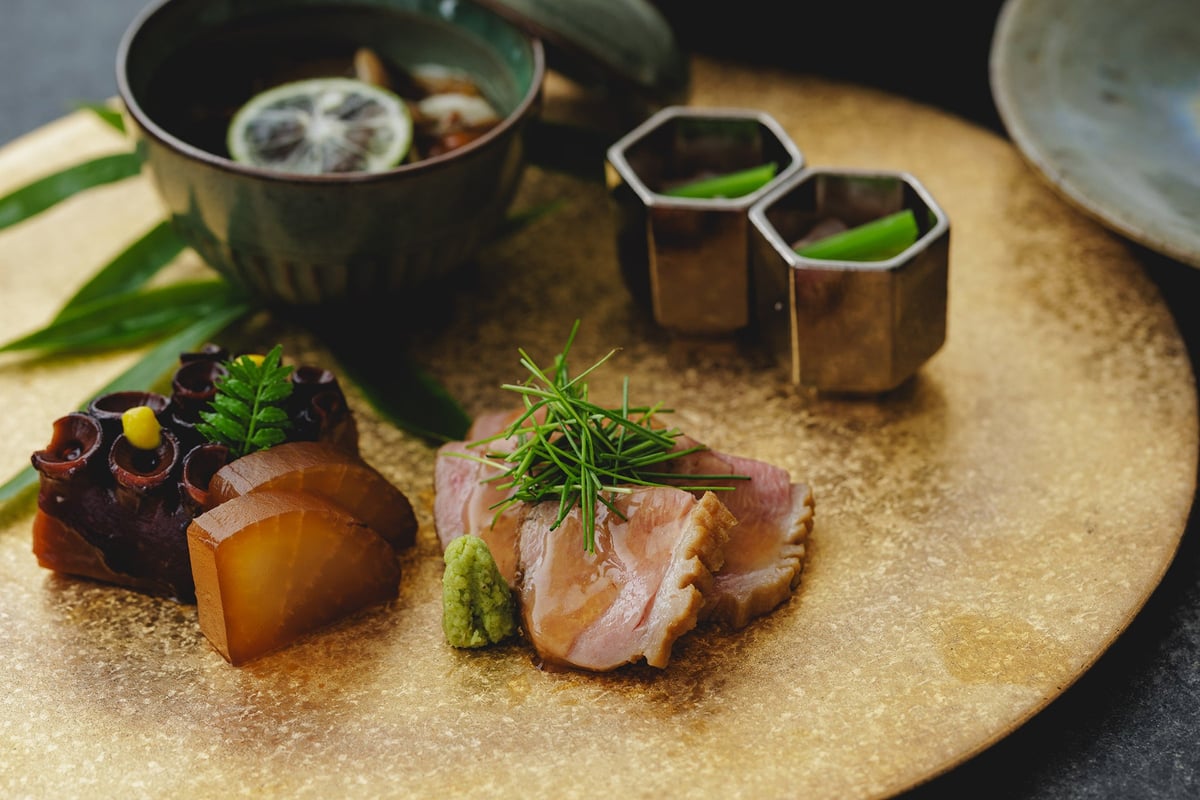 Kyoto Yamaaroku Debuts Tokyo Flagship with Seasonal Fish Kaiseki in Roppongi Hills