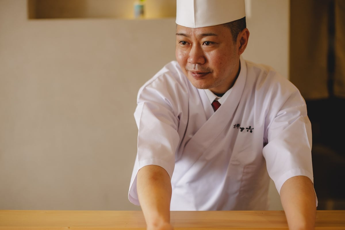 Yamaro Yamakura at Keyakizaka, Head Chef Keigo Ieiri