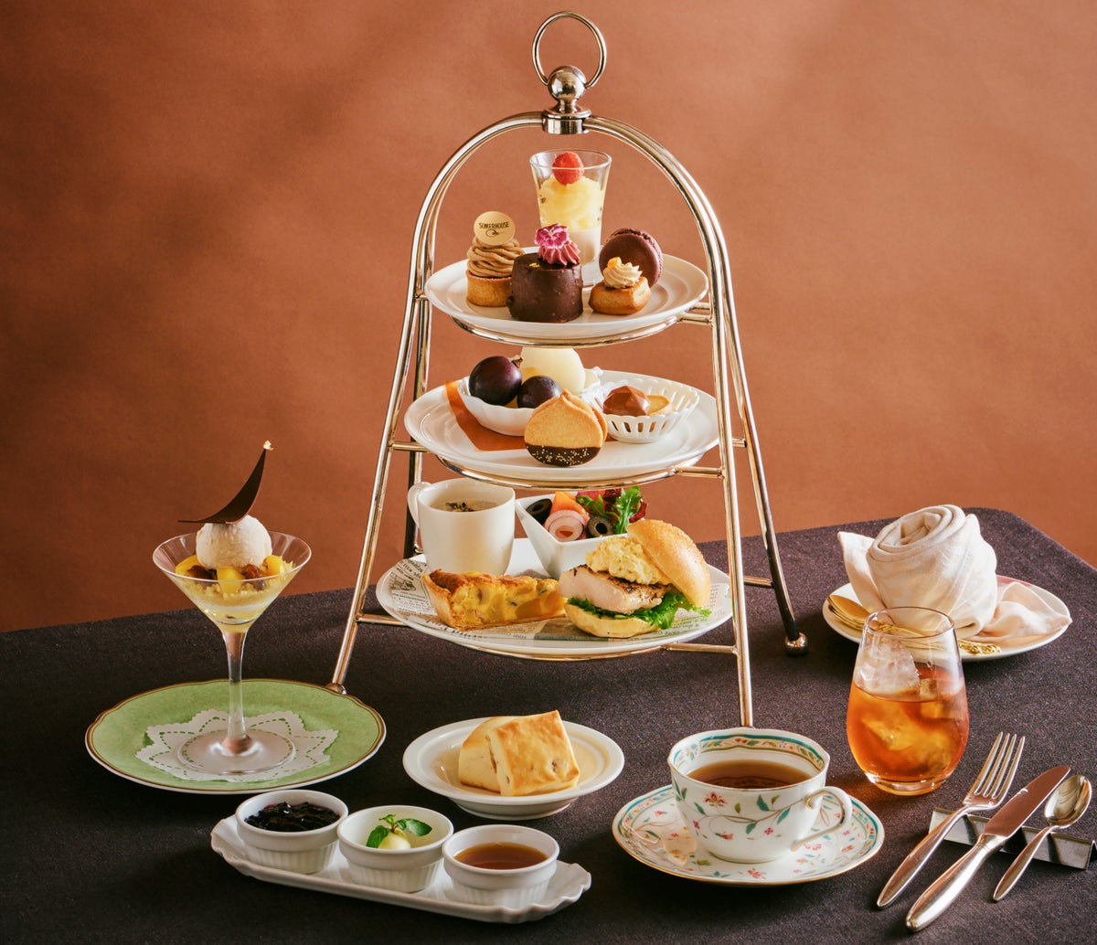 Limited-Quantity Chestnut Afternoon Tea at Yokohama Bay Hotel Tokyu