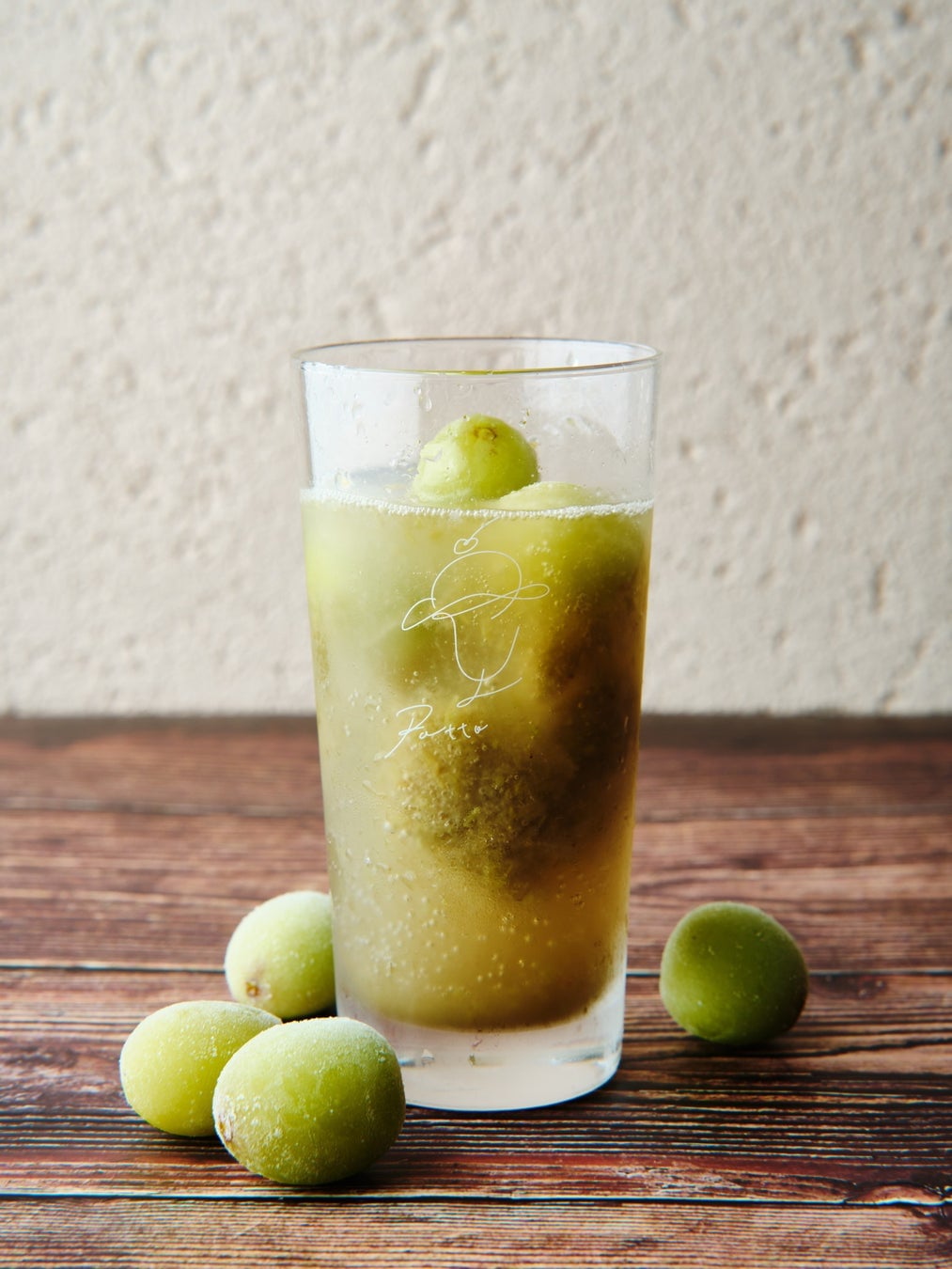 Sugar-free Sunma Shain Muscat Soda — ¥855 (tax included)