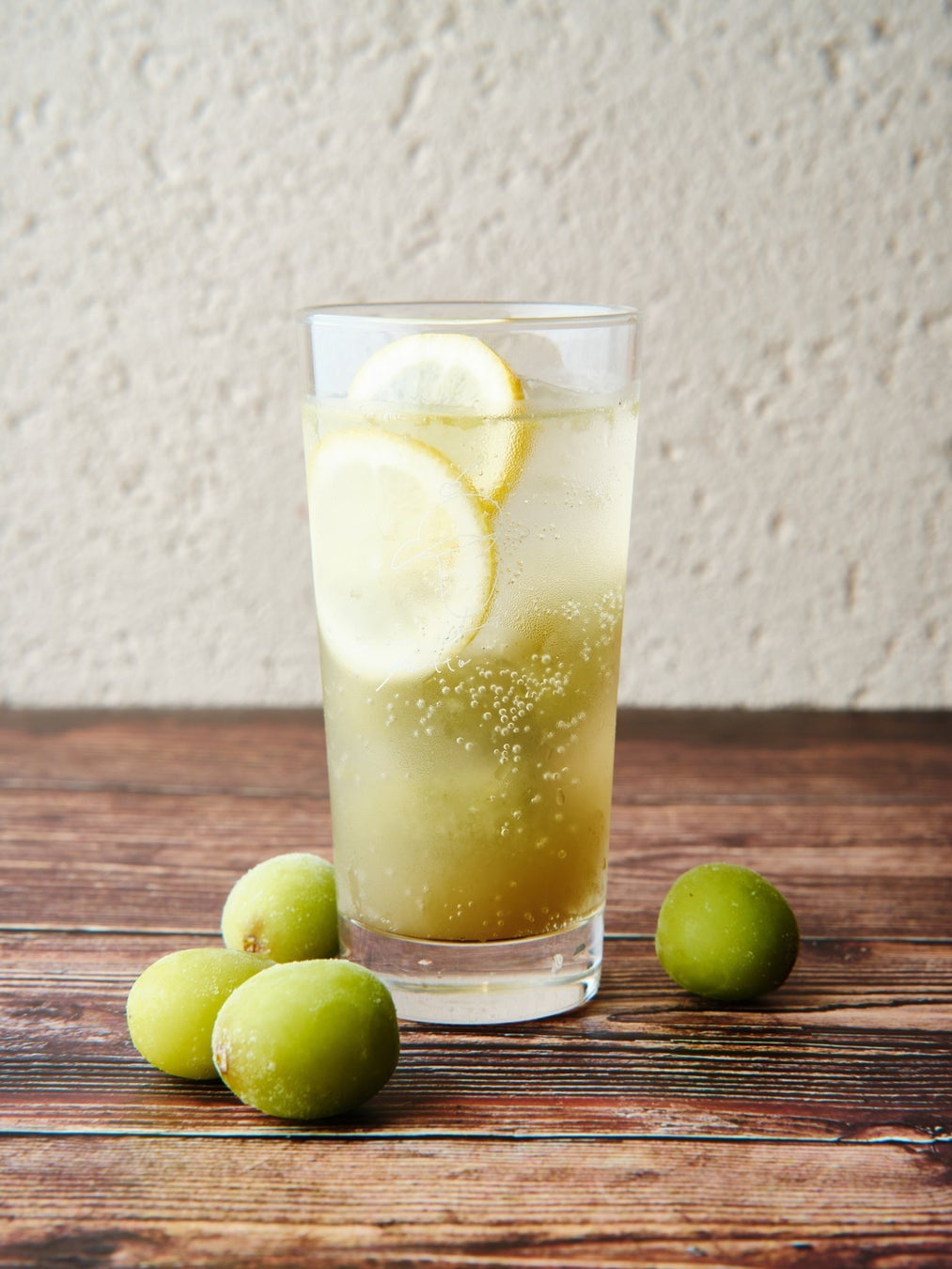 Shine Muscat × potto Lemonade Soda — ¥655 (tax included)