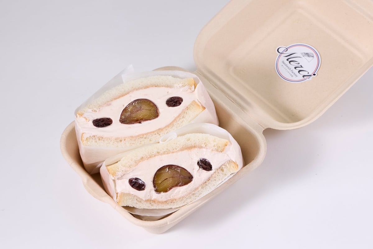 Merci Launches 5 New Autumn Sandwiches in Japan Featuring Seasonal Fruits and Savory Flavors