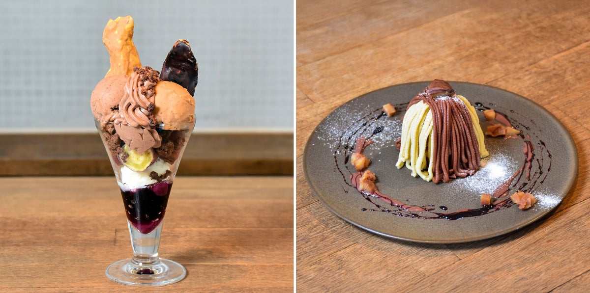 Limited-Run Kimmitsu Imo Parfait at Minimal in Shibuya, Tokyo