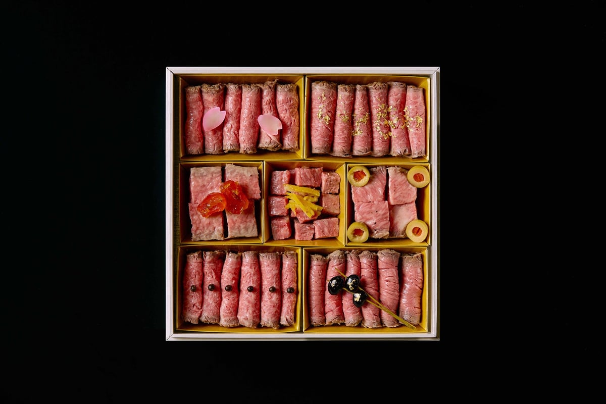 Matsusaka Beef Roast Beef Tasting Set — ¥25,000 (tax included)