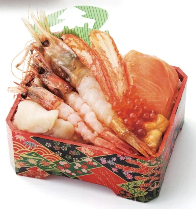 Sapporo Crab Workshop's Northern Seafood Taste Bento - ¥3,564 (tax included), limited to 50 boxes daily
