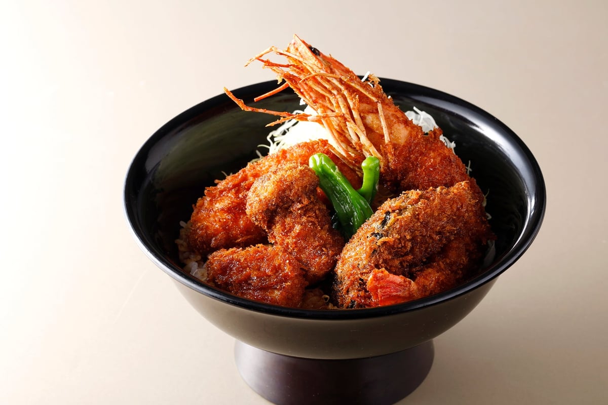 SATSUKI's "Yoshoku" Donburi — ¥5,500 (tax included)