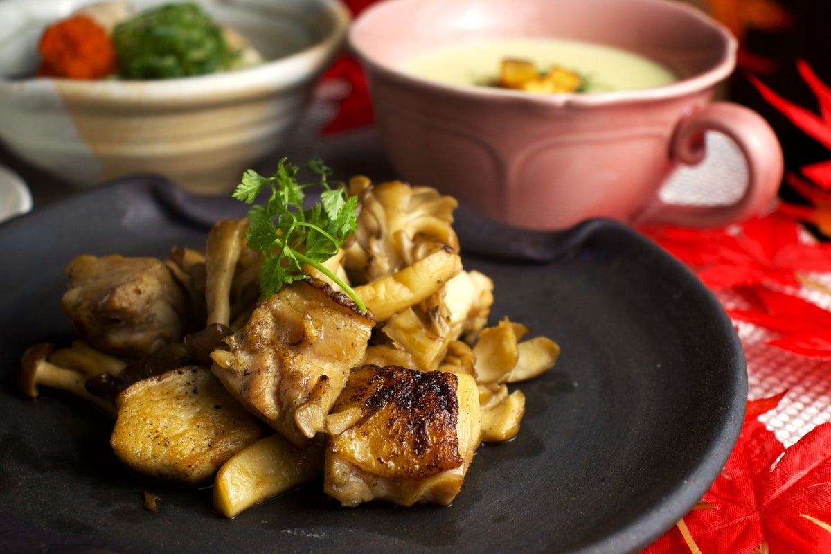 Autumn Fair: Nihonichi Osaka Adds 6 Mushroom & Sweet Potato Dishes