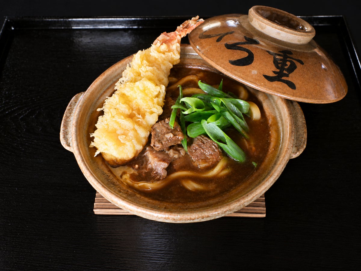 ¥3,380 A5 Wagyu Curry Udon at Niku Udon Hiroshige in Kyoto