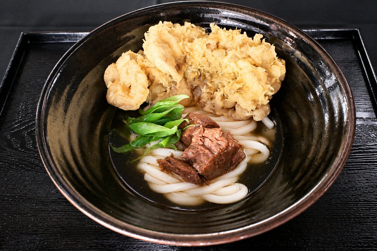 ¥3,380 A5 Wagyu Curry Udon at Niku Udon Hiroshige in Kyoto
