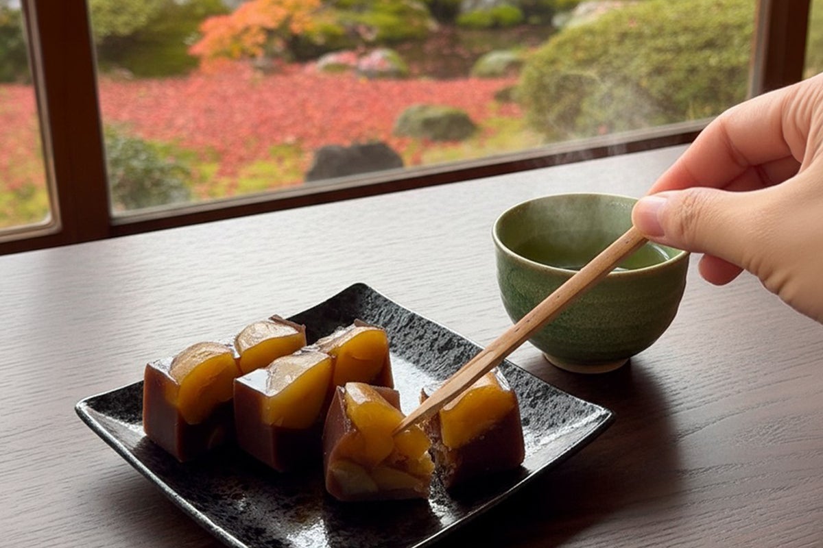 Limited-Run Okashi no Taiyo's Nama Kuri Mushi Yokan Returns in Chiba