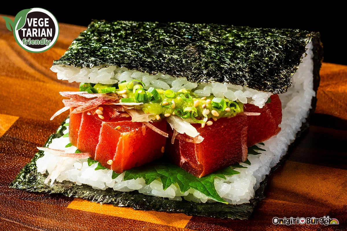 OnigiriBurger Debuts 3 Vegetarian-Friendly Onigiri Burgers at Kansai Airport, Japan