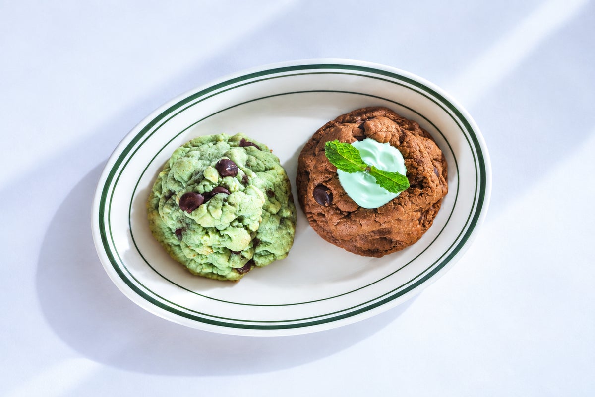 Choco Mint Gooey Cookie