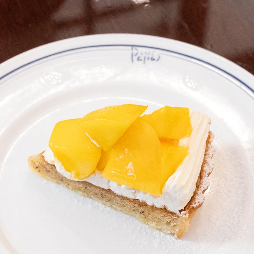 Apple Mango Cream Cheese Tart