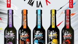 persona hinemos 30th anniversary sake collab bottles japan 01