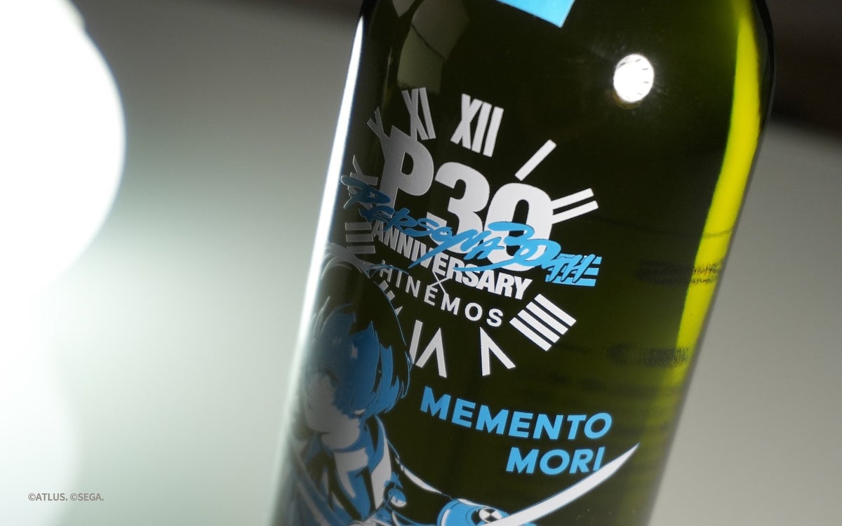 Persona x HINEMOS Launch 30th Anniversary Sake Collab Bottles in Japan