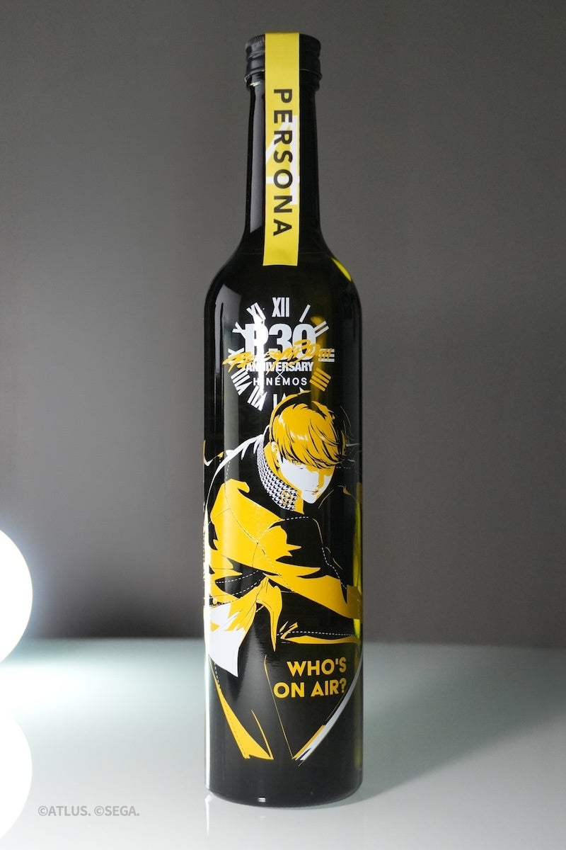 Persona x HINEMOS Launch 30th Anniversary Sake Collab Bottles in Japan