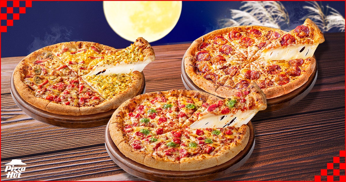 From ¥880: Pizza Hut Tsukimi Sale Offers Six Pizzas in Japan