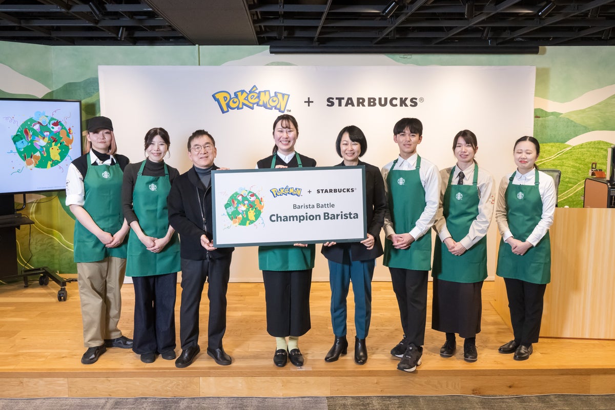 This collaboration with the beloved Pokémon aims to bring the charm of coffee to more customers worldwide. At Starbucks, we believe that the passion and curiosity of our partners (employees) help expand the possibilities of coffee. To realize this vision, we held the 'Pokémon + Starbucks Barista Battle' nationwide, inviting baristas to create Pokémon-themed beverage recipes. Out of over 700 submissions, six baristas developed beverages, and the winning creation has now been turned into a product.
