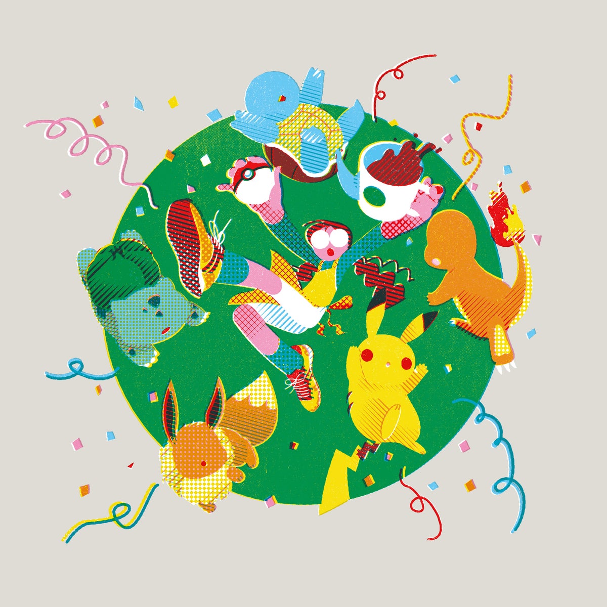 The artwork for this collaboration was specially drawn by illustrator Hikaru Ichijo. The vibrant Pokémon and the bonds they nurture, along with the importance Starbucks places on human connections, resonate with Ichijo. Through a unique style that does not depict faces, she created art that anyone can relate to. The 12-piece collection depicts how Pokémon and baristas build connections around coffee, and moments when diverse personalities recognize each other, leading to new encounters and communities. Each piece allows viewers to see their own story reflected. Additionally, the artwork includes eight stories illustrating the adventures of baristas and Pokémon through coffee.