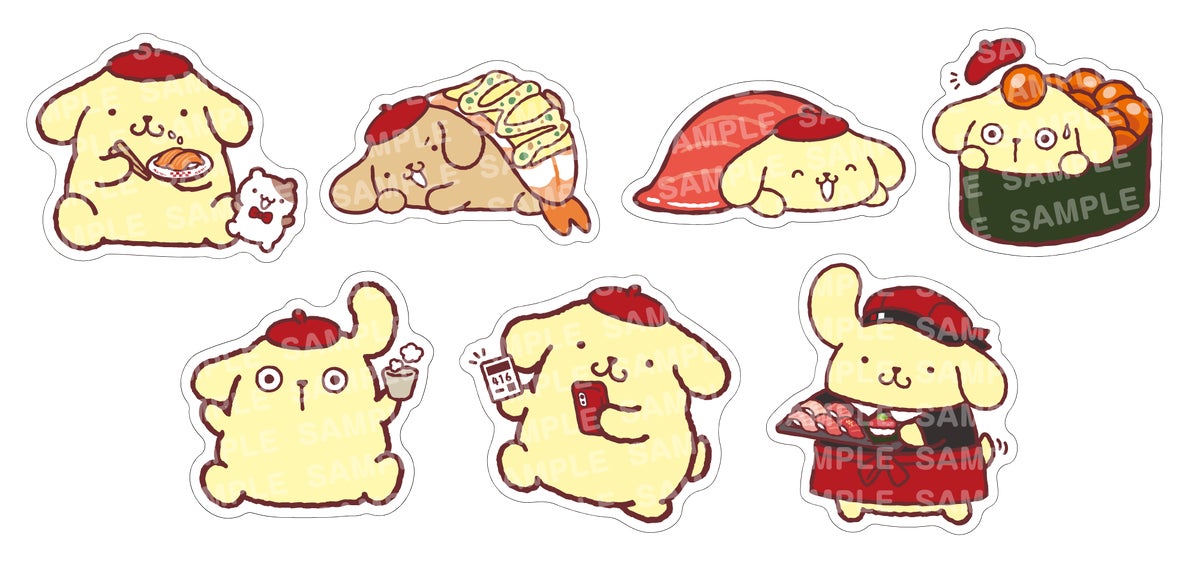 Pompompurin x Sushiro Collab Brings “Mazamaze! Purinppe” to Japan