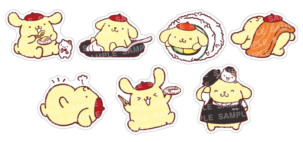 Pompompurin x Sushiro Collab Brings “Mazamaze! Purinppe” to Japan