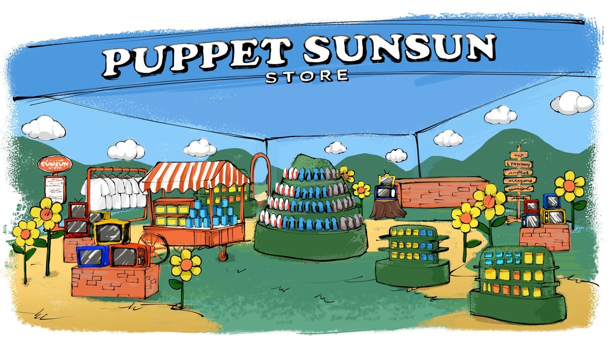 PUPPET SUNSUN STORE Opens in Tokyo Shibuya and Osaka Umeda with 100+ Original Items