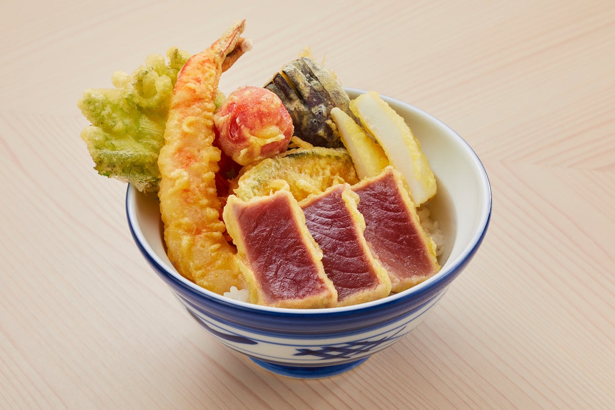 Seafood Rare Tempura Donburi (Regular)