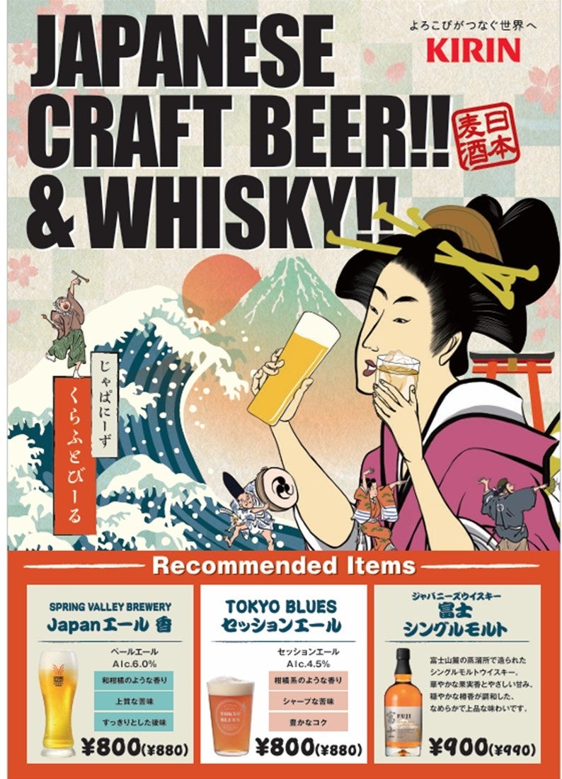 Craft beers popular among inbound customers