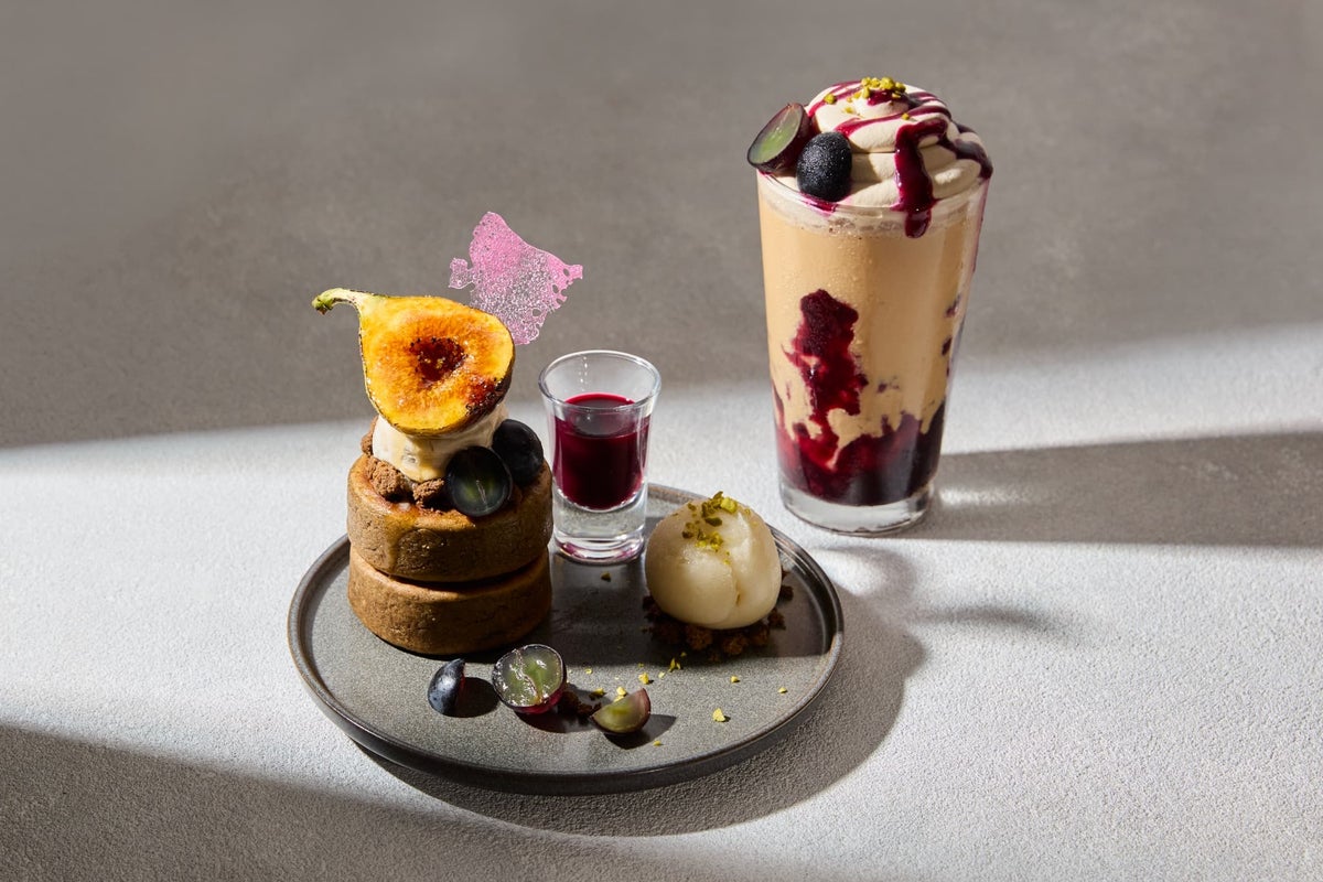 ¥1,980 Fig & Milk Tea Pancake at Roasted COFFEE LABORATORY, Tokyo
