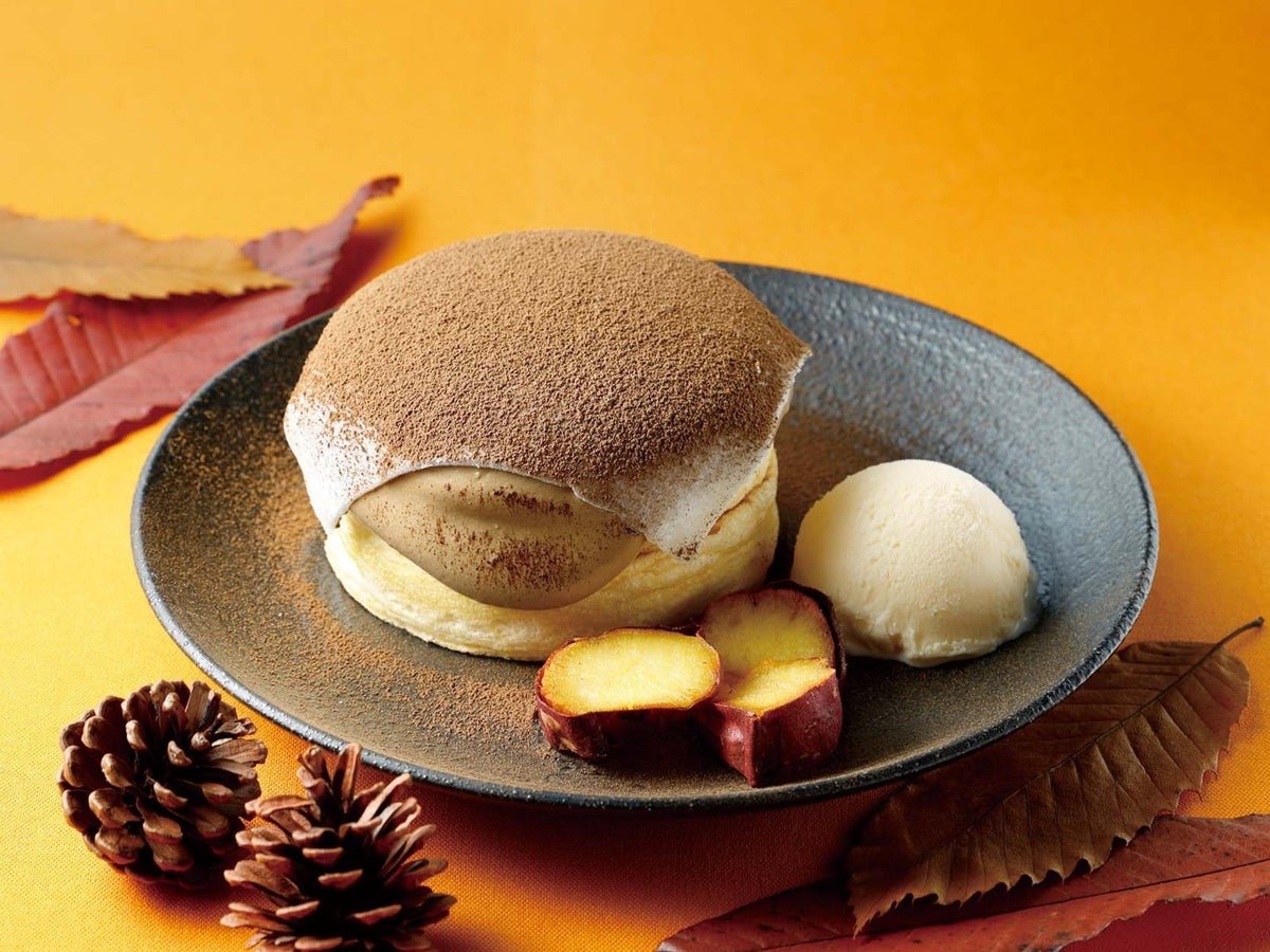 ¥1,580 Autumn Pancake at Sakai Coffee in Japan From October 1