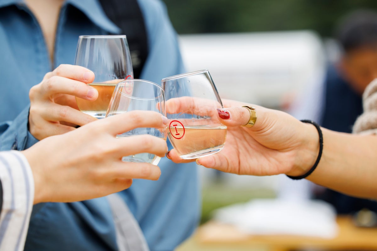 Find your favorite by tasting different sakes